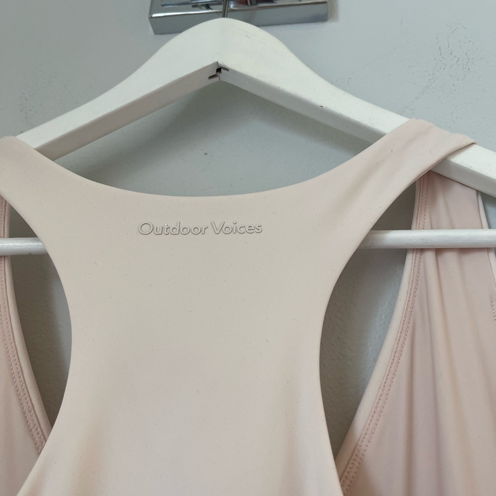 Outdoor Voices Cream Mini Dress - Picture 9 of 13